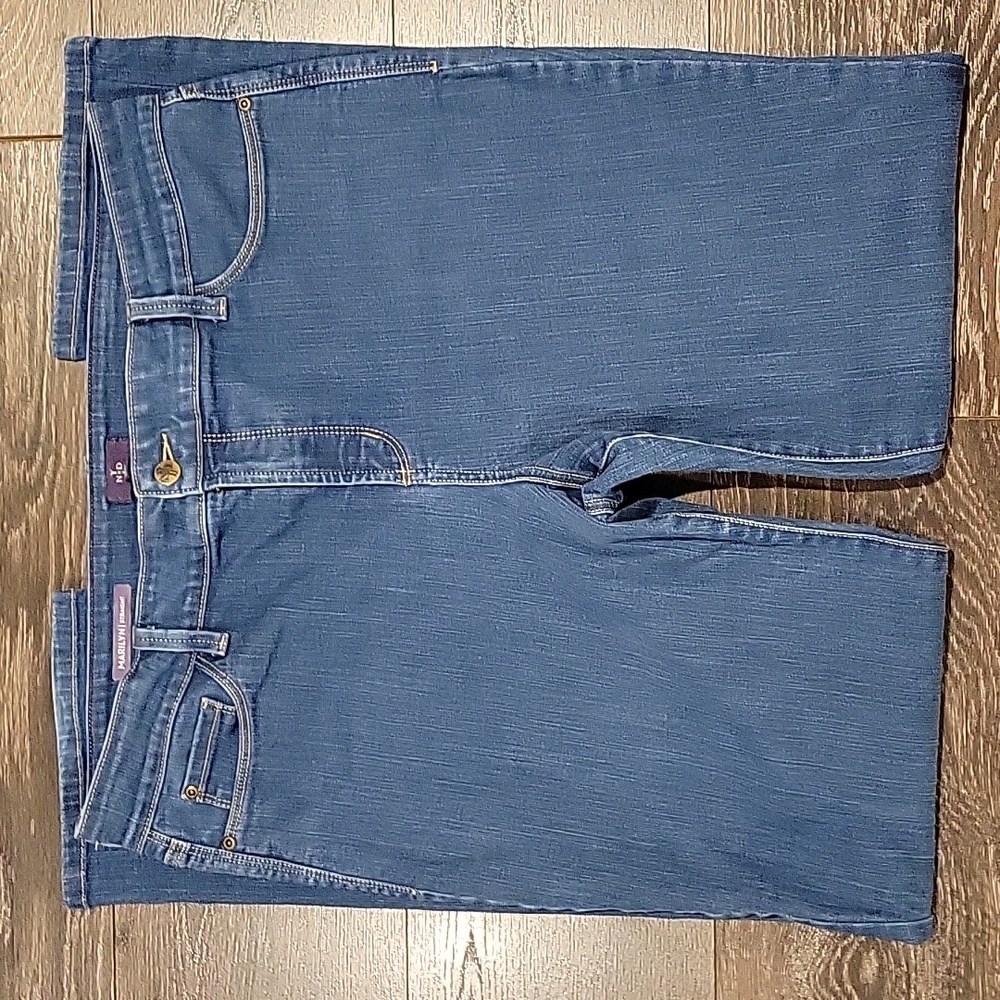 ❤ NYDJ LIFT TUCK MARILYN STRAIGHT LEG JEANS, 16 (33)